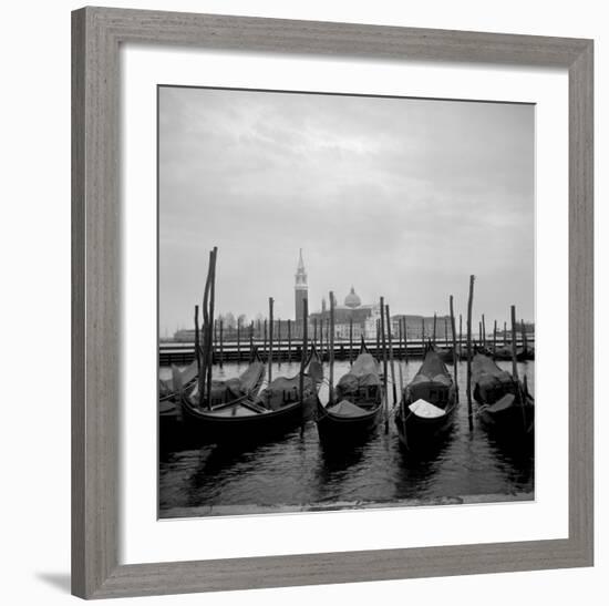 Gondolas-Tom Artin-Framed Art Print