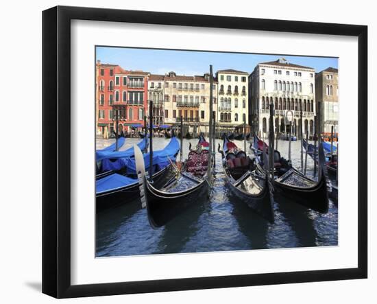 Gondolas-Chris Bliss-Framed Photographic Print