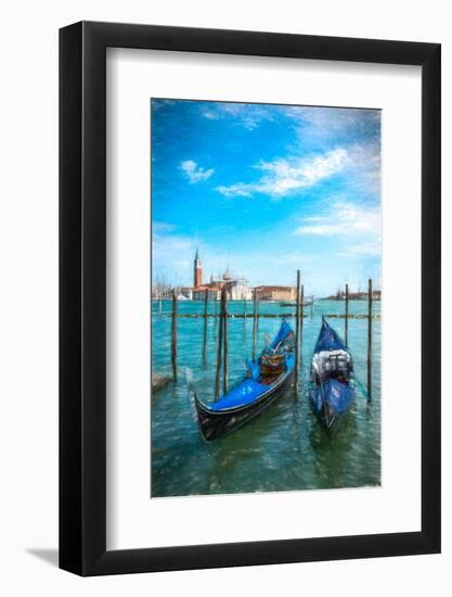 Gondole-Marco Carmassi-Framed Photographic Print