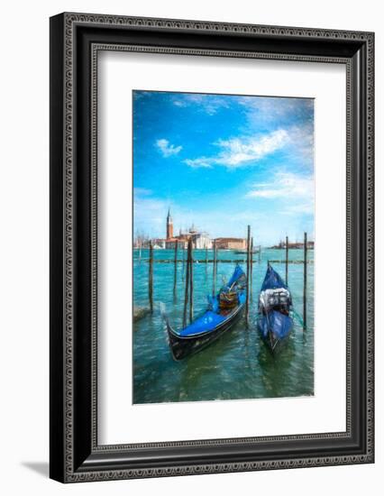 Gondole-Marco Carmassi-Framed Photographic Print