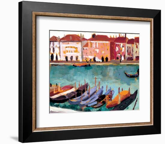 Gondoles a Venise-James Wilson Morrice-Framed Premium Giclee Print