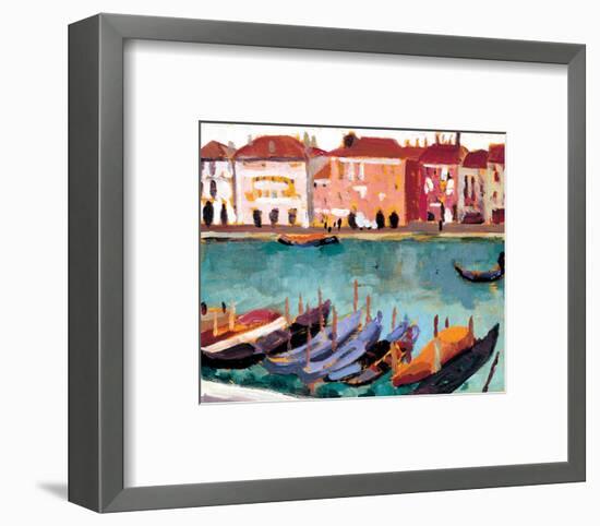Gondoles a Venise-James Wilson Morrice-Framed Premium Giclee Print