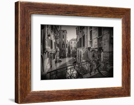 Gondolieri-Vito Guarino-Framed Photographic Print