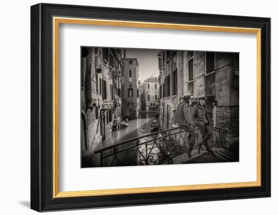 Gondolieri-Vito Guarino-Framed Photographic Print