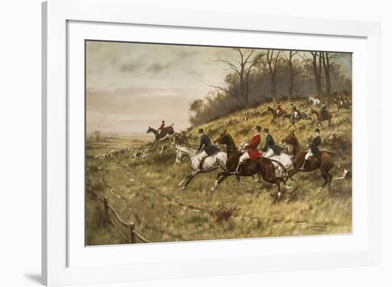 Gone Away.-George Wright-Framed Giclee Print