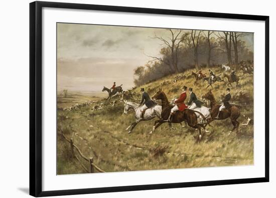 Gone Away.-George Wright-Framed Giclee Print