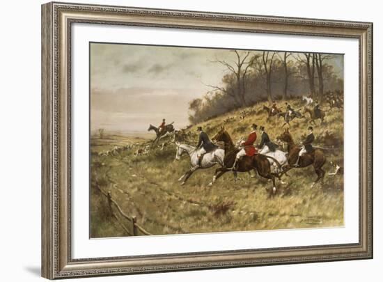 Gone Away.-George Wright-Framed Giclee Print