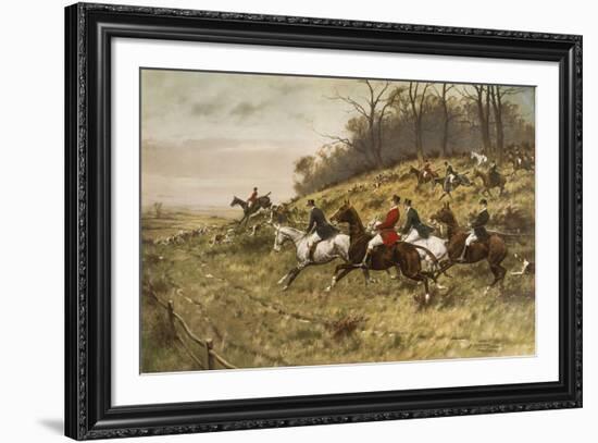 Gone Away.-George Wright-Framed Giclee Print