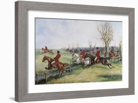 Gone Away-Henry Thomas Alken-Framed Giclee Print