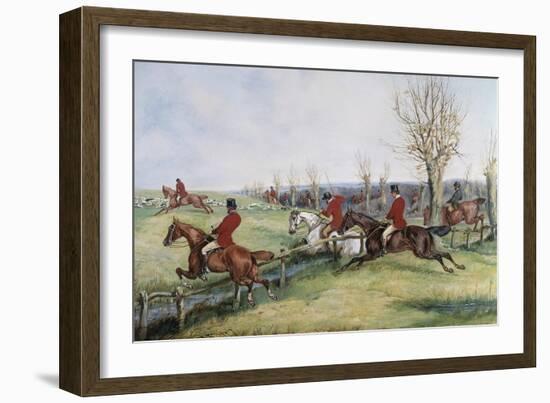 Gone Away-Henry Thomas Alken-Framed Giclee Print