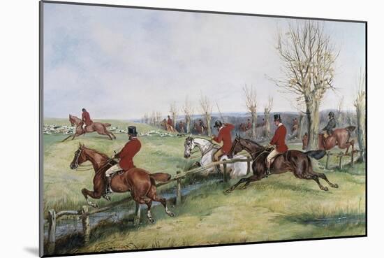 Gone Away-Henry Thomas Alken-Mounted Giclee Print