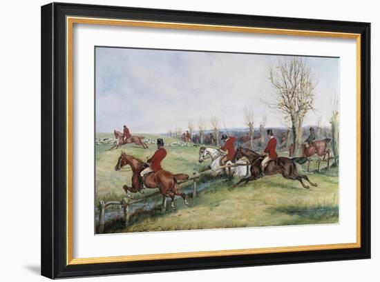 Gone Away-Henry Thomas Alken-Framed Giclee Print