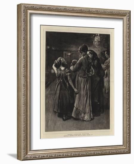 Gone, Euston Station-Frank Holl-Framed Giclee Print