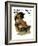 "Gone Fishing" Saturday Evening Post Cover, July 19,1930-Norman Rockwell-Framed Giclee Print