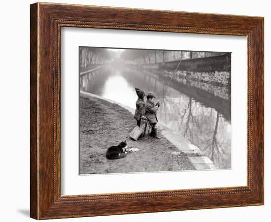 Gone Fishing-null-Framed Giclee Print