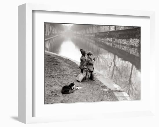 Gone Fishing-null-Framed Giclee Print