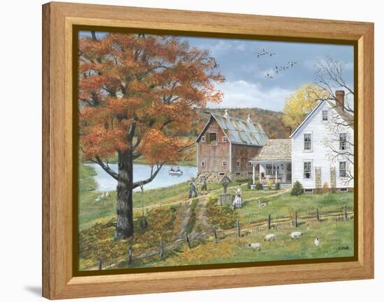 Gone Fishing-Bob Fair-Framed Premier Image Canvas