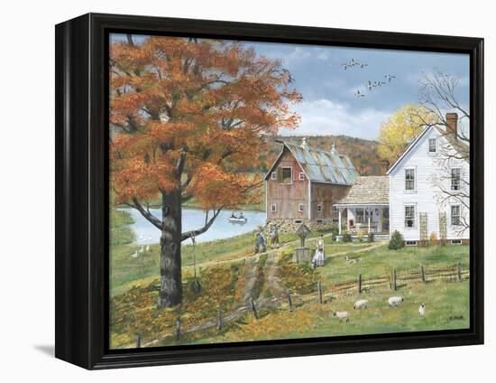 Gone Fishing-Bob Fair-Framed Premier Image Canvas