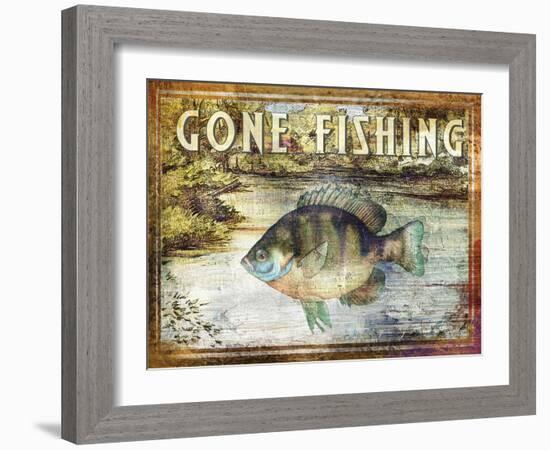 Gone Fishing-Paul Brent-Framed Art Print