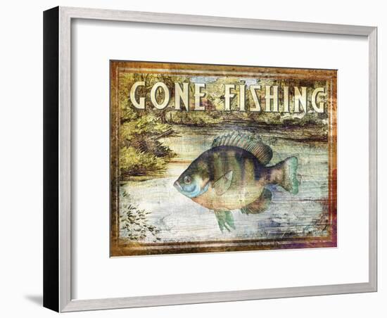 Gone Fishing-Paul Brent-Framed Art Print