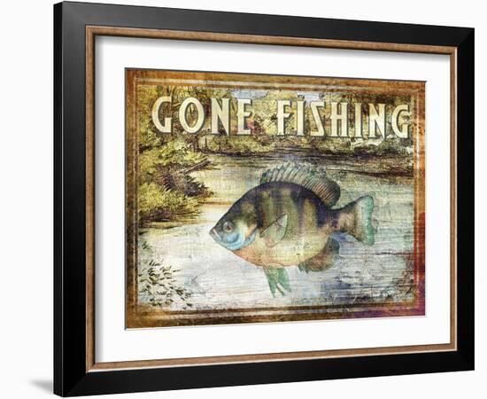 Gone Fishing-Paul Brent-Framed Art Print