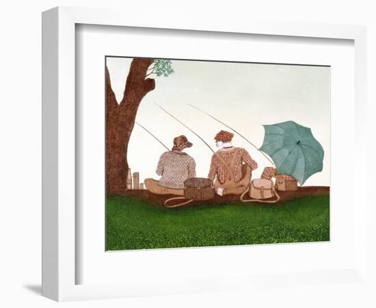 Gone Fishing-Gillian Lawson-Framed Giclee Print