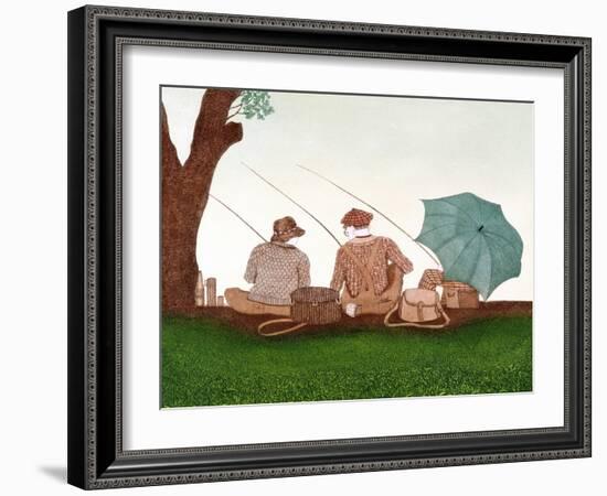 Gone Fishing-Gillian Lawson-Framed Giclee Print