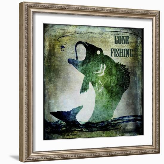 Gone Fishing-LightBoxJournal-Framed Giclee Print