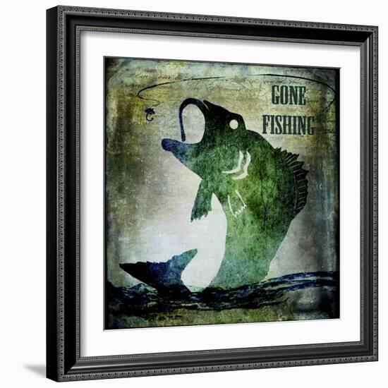 Gone Fishing-LightBoxJournal-Framed Giclee Print