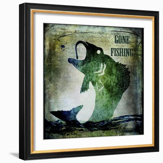 Gone Fishing-LightBoxJournal-Framed Giclee Print