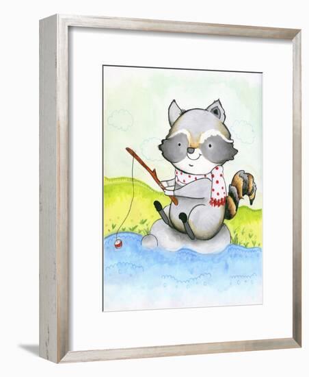 Gone Fishing-Valarie Wade-Framed Premium Giclee Print