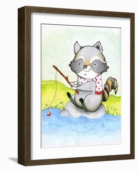 Gone Fishing-Valarie Wade-Framed Premium Giclee Print