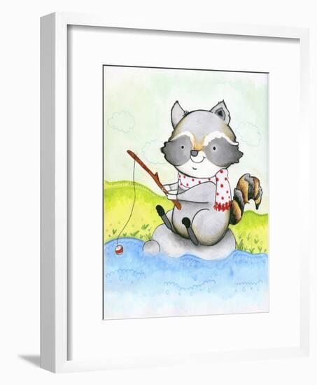 Gone Fishing-Valarie Wade-Framed Premium Giclee Print