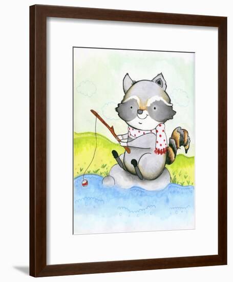 Gone Fishing-Valarie Wade-Framed Premium Giclee Print