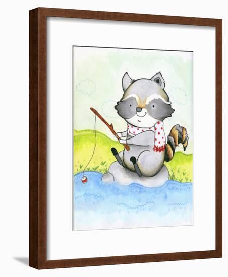 Gone Fishing-Valarie Wade-Framed Premium Giclee Print