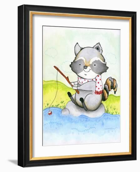 Gone Fishing-Valarie Wade-Framed Premium Giclee Print