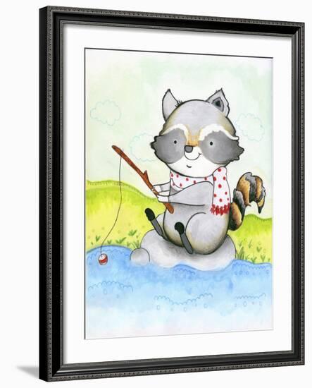 Gone Fishing-Valarie Wade-Framed Premium Giclee Print