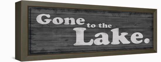 Gone to Lake 1-Lauren Gibbons-Framed Stretched Canvas