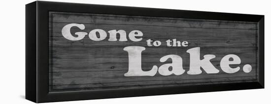 Gone to Lake 1-Lauren Gibbons-Framed Stretched Canvas