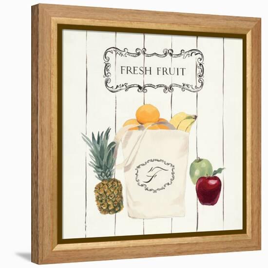 Gone to Market Fresh Fruit-Marco Fabiano-Framed Stretched Canvas