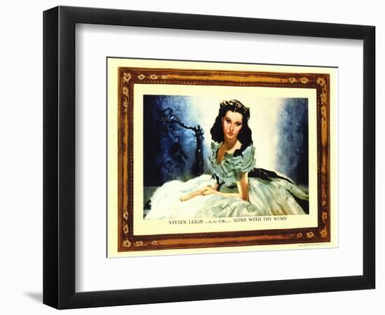 Gone With The Wind, 1939-null-Framed Premium Giclee Print