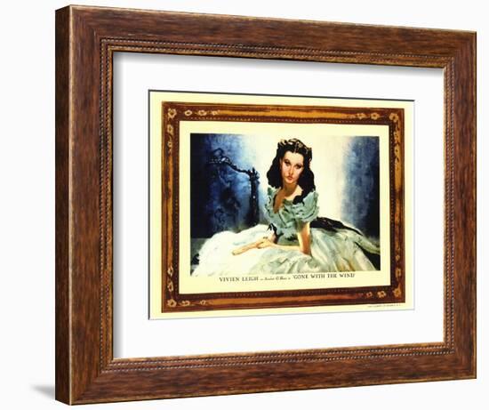 Gone With The Wind, 1939-null-Framed Art Print