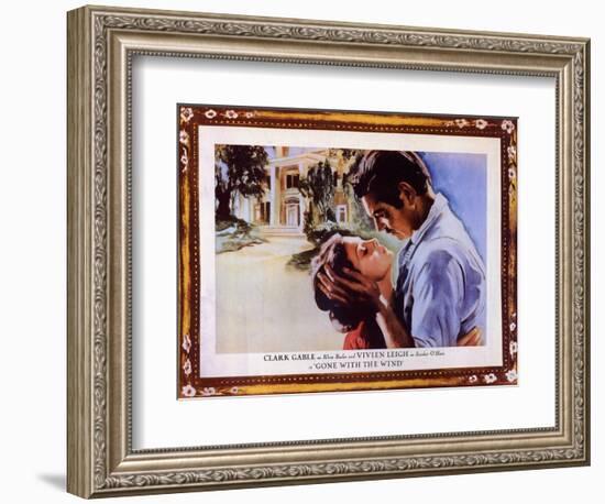 Gone With The Wind, 1939-null-Framed Art Print