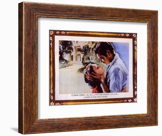 Gone With The Wind, 1939-null-Framed Art Print