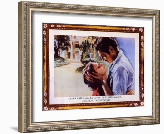 Gone With The Wind, 1939-null-Framed Art Print