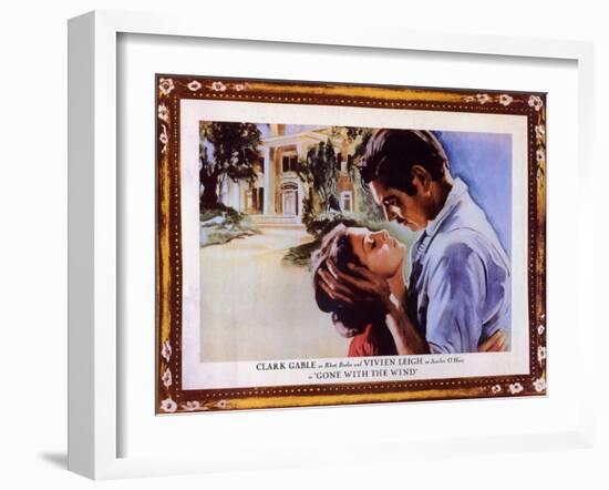 Gone With The Wind, 1939-null-Framed Art Print