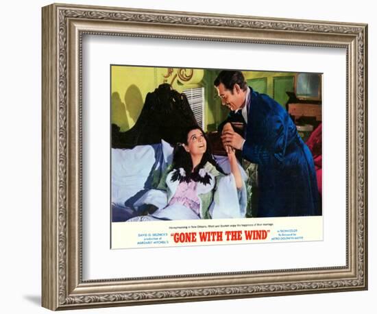 Gone With The Wind, 1939-null-Framed Art Print