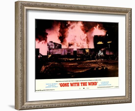 Gone With The Wind, 1939-null-Framed Art Print