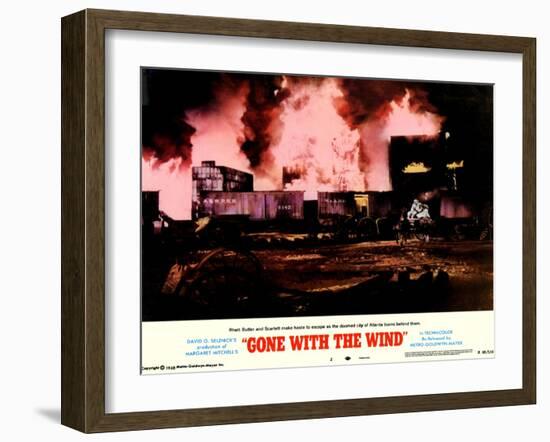 Gone With The Wind, 1939-null-Framed Art Print