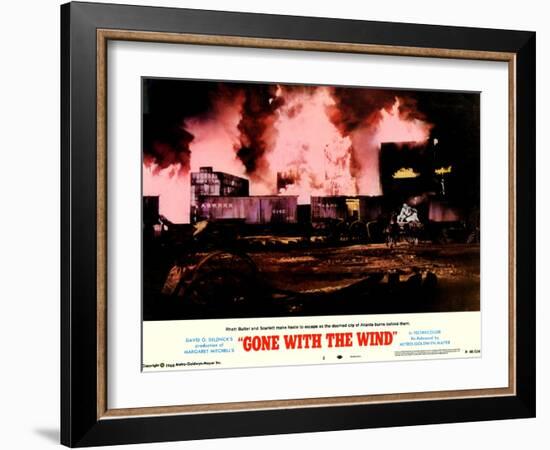 Gone With The Wind, 1939-null-Framed Art Print